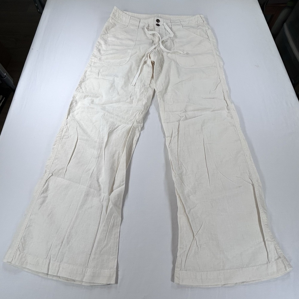Patagonia Hemp Organic Cotton Sz 8 Linen Casual Womens Pants Beach Relax Boho